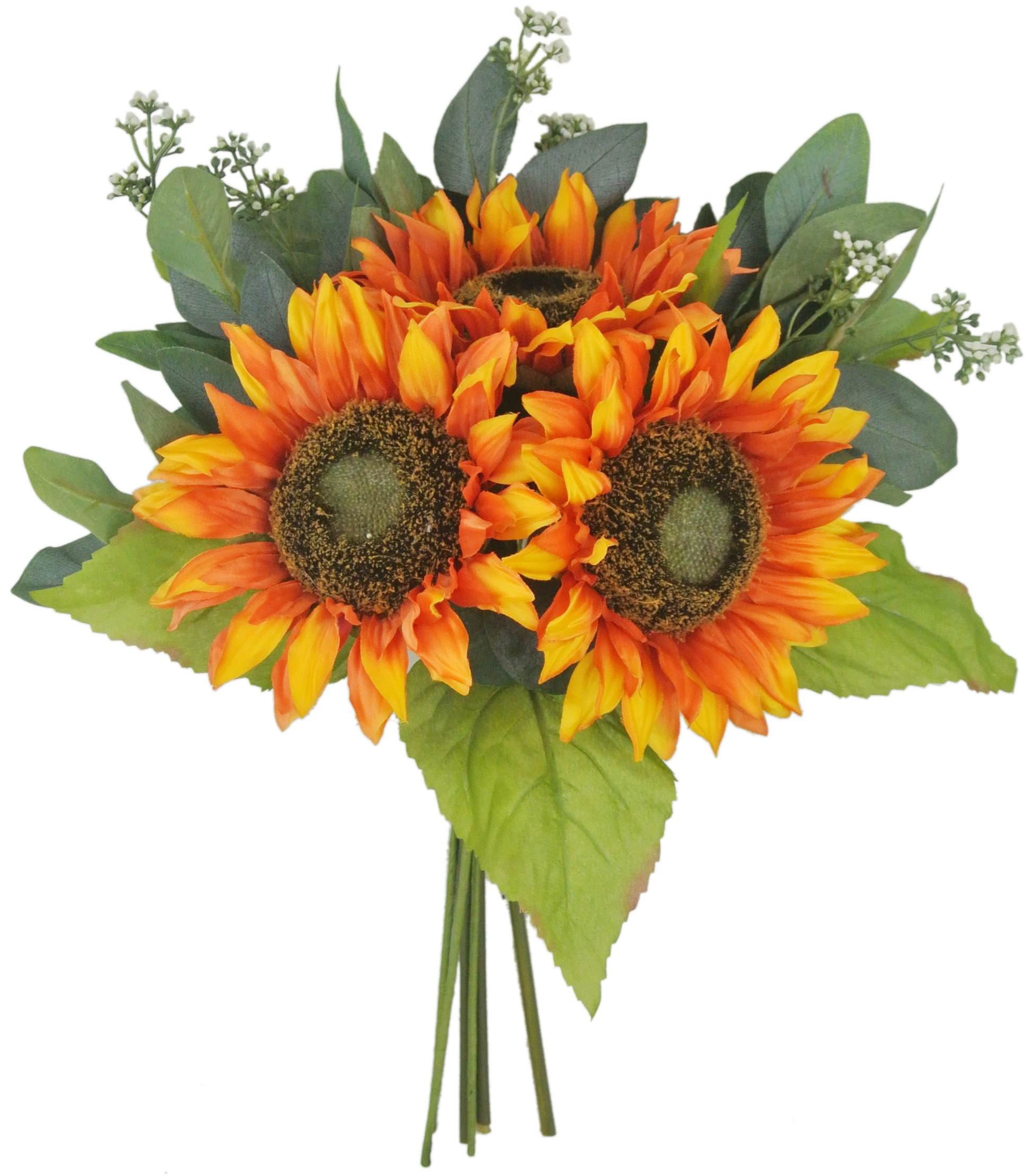 81123-OR 19" Sunflower Bundle x6 - A&B Wholesale Market Inc