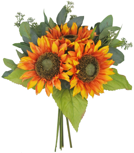 81123-OR 19" Sunflower Bundle x6 - A&B Wholesale Market Inc