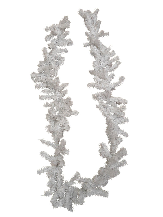 81191-WT | 9'L | GARLAND | WHITE