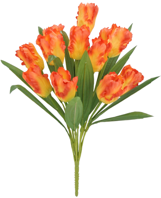 82526-OR | 21" | TULIP BUSH X12 | ORANGE