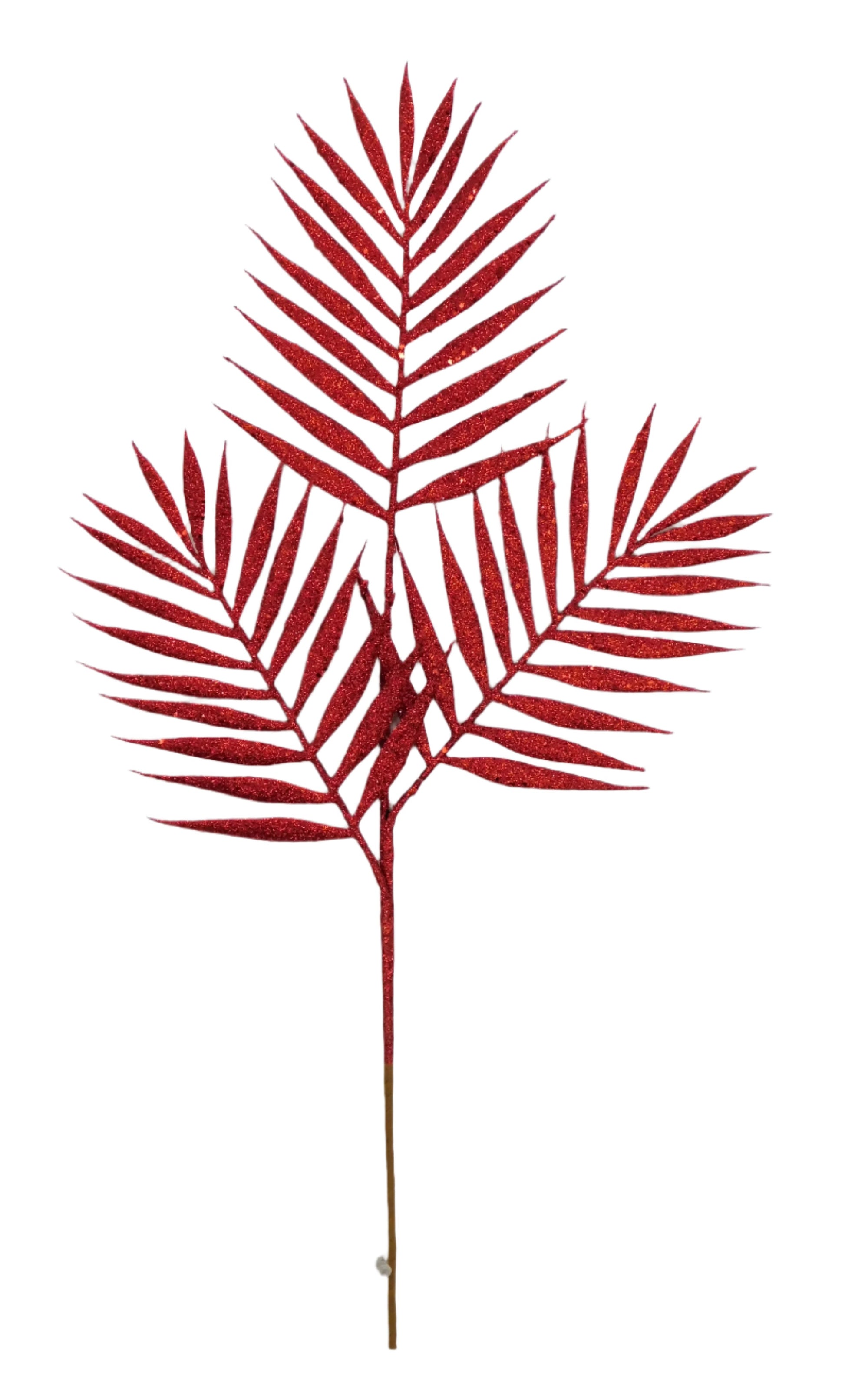 83079-RD Xmas Palm Spray x3 - A&B Wholesale Market Inc