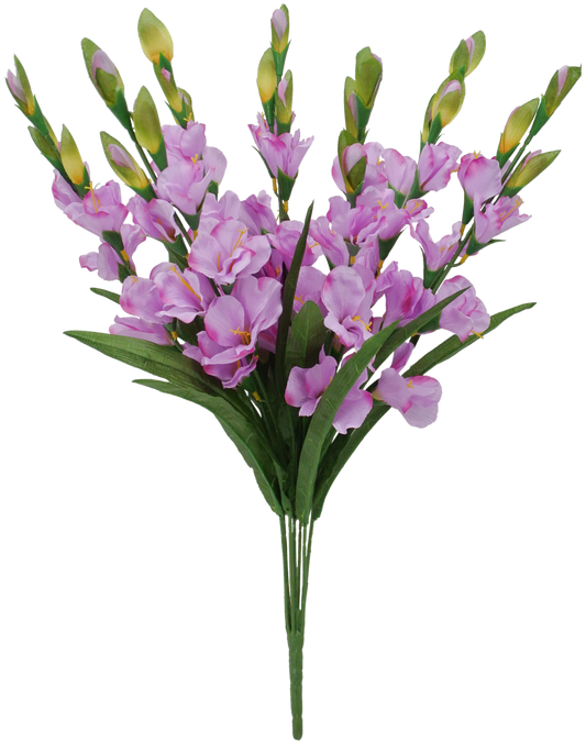 83343-LV 27" GLADIOLUS BUSH X7 - A&B Wholesale Market Inc