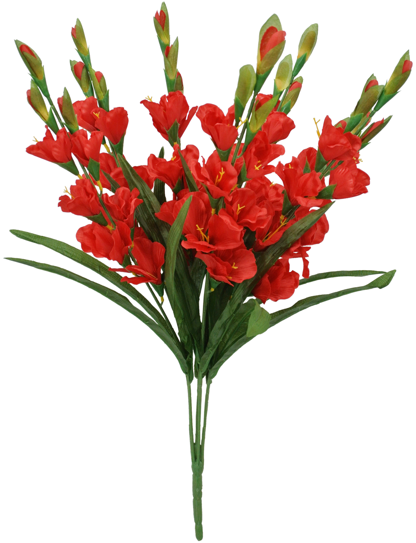 83343-RD 27" GLADIOLUS BUSH X7 - A&B Wholesale Market Inc