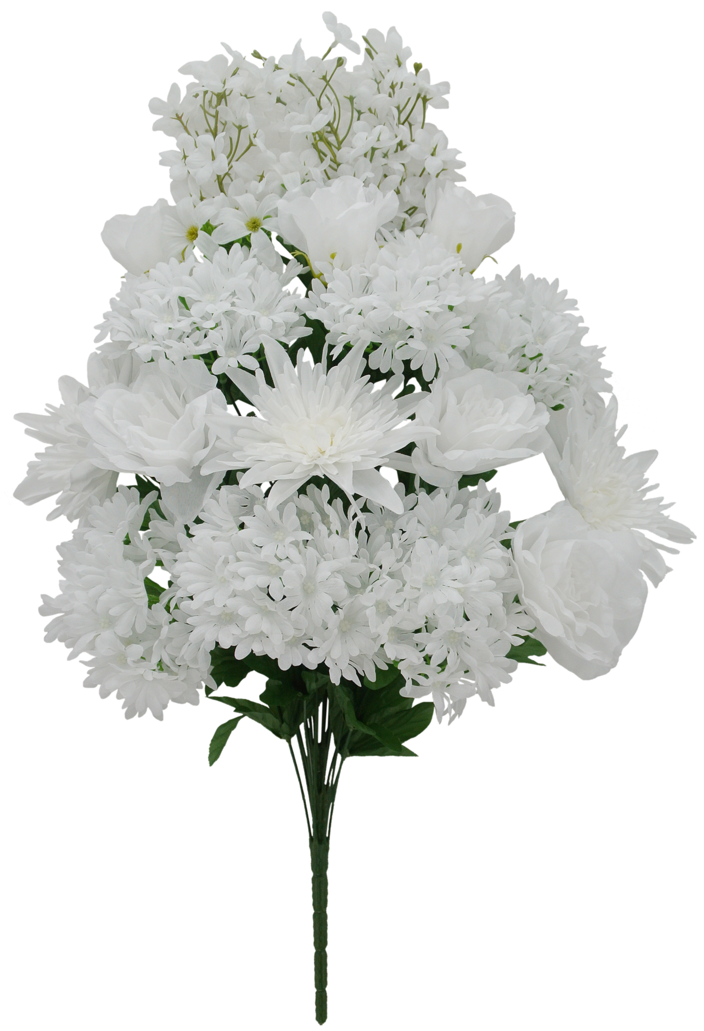 84053-WT | 29" | ROSE SPIDER MUM DAISY | WHITE