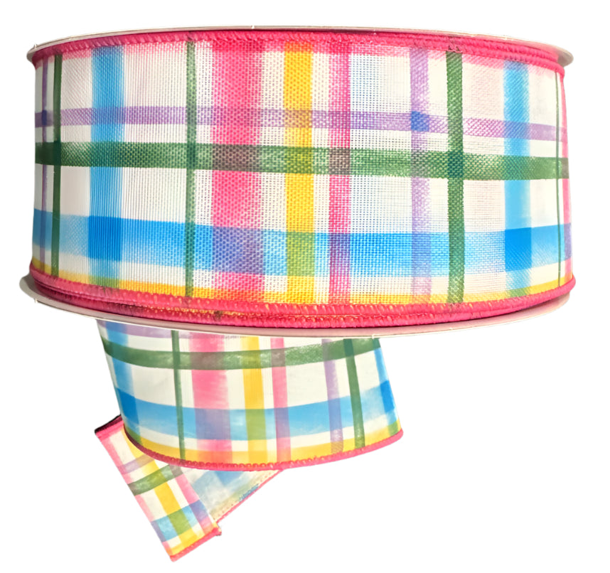 841-40-532 | 2.5" | MULTI WATERCOLOR TUTTOLA PLAID | 50YD