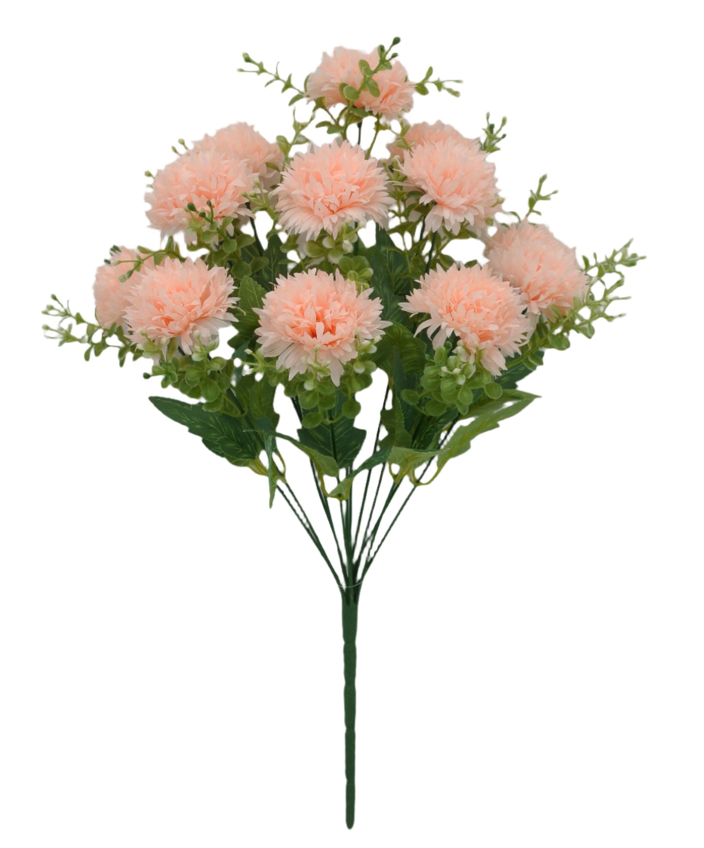 84202-BLUSHPH 19"POM POM BUSH X12 - A&B Wholesale Market Inc