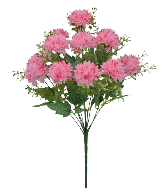 84202-DK.PK 19"POM POM BUSH X12 - A&B Wholesale Market Inc