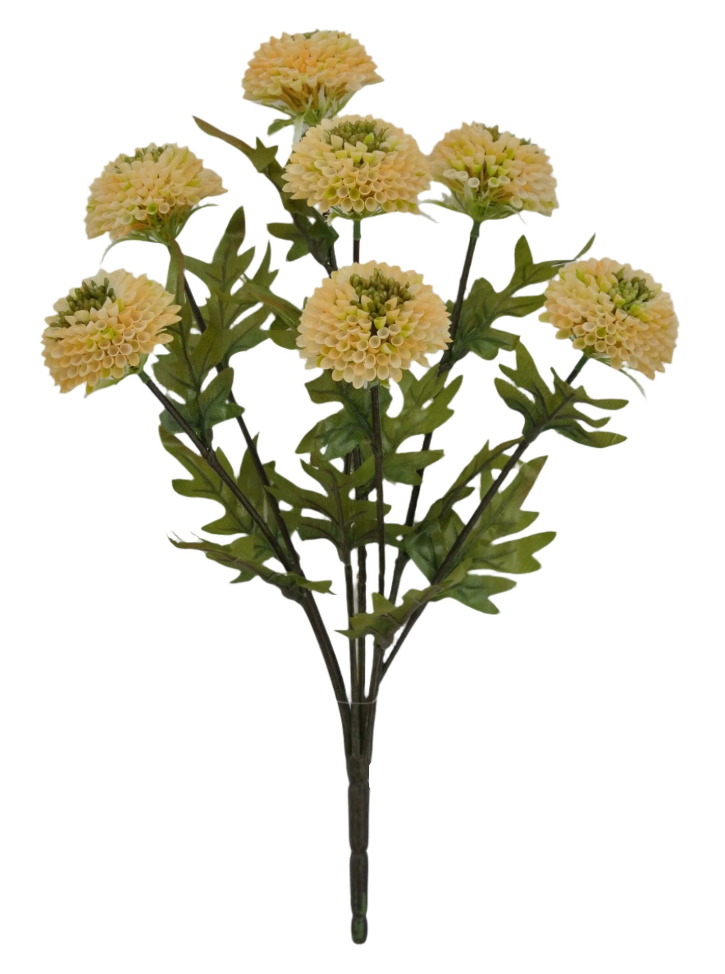 84459-YEL  17" DAHLIA BUSH X7- YELLOW