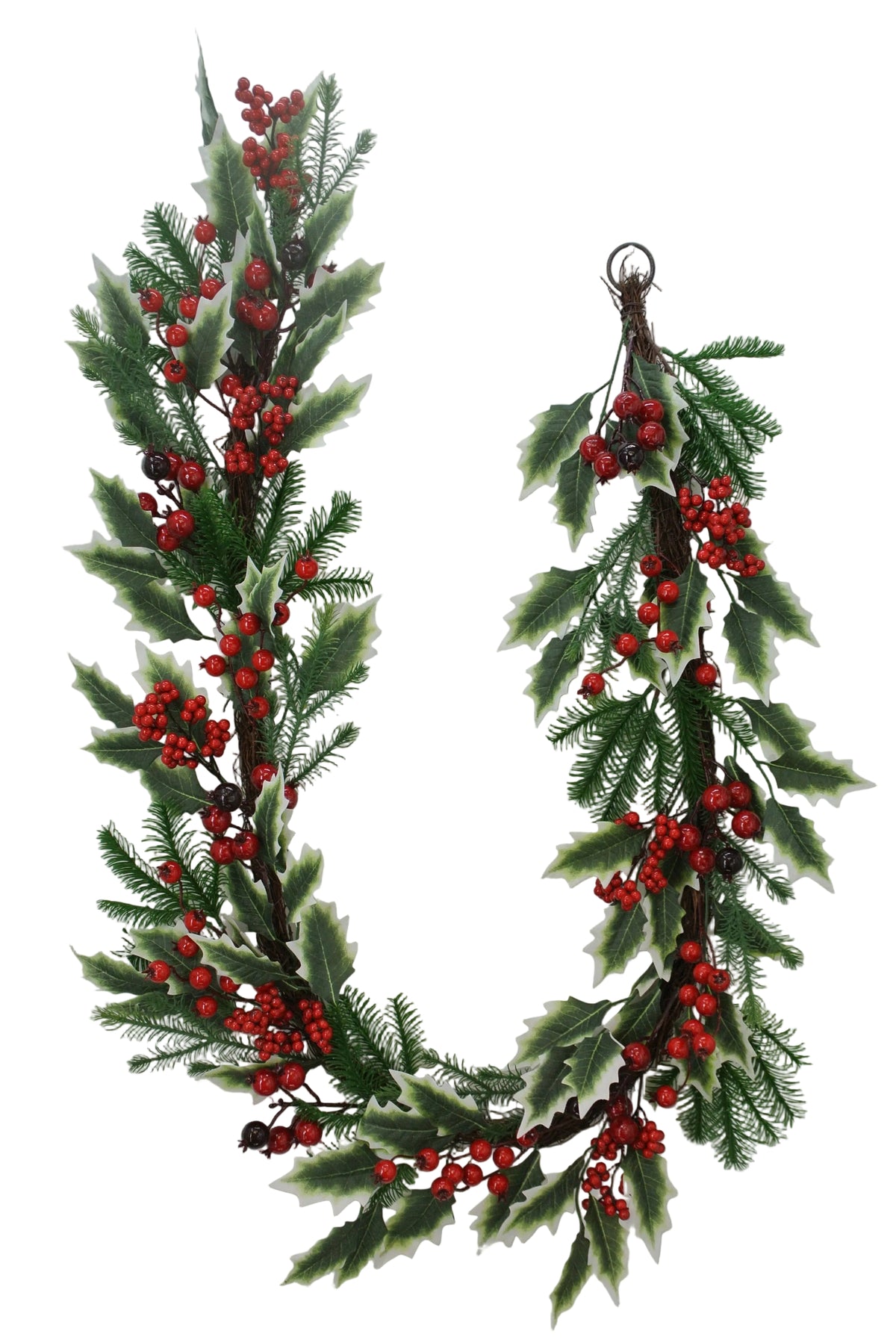 84531 | 6FT | PINE HOLLY CRABAPPLE GARLAND