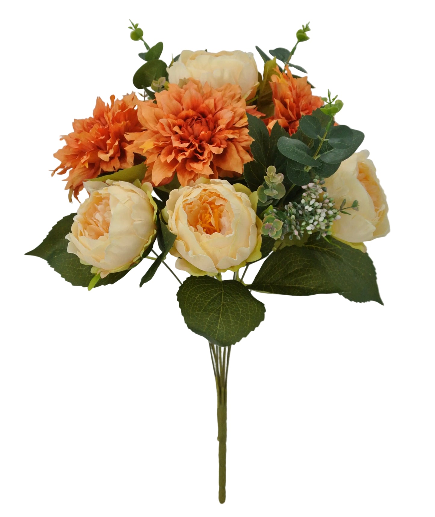 84702-ORYEL | 20" | PEONY DAHLIA BUSH X10 |