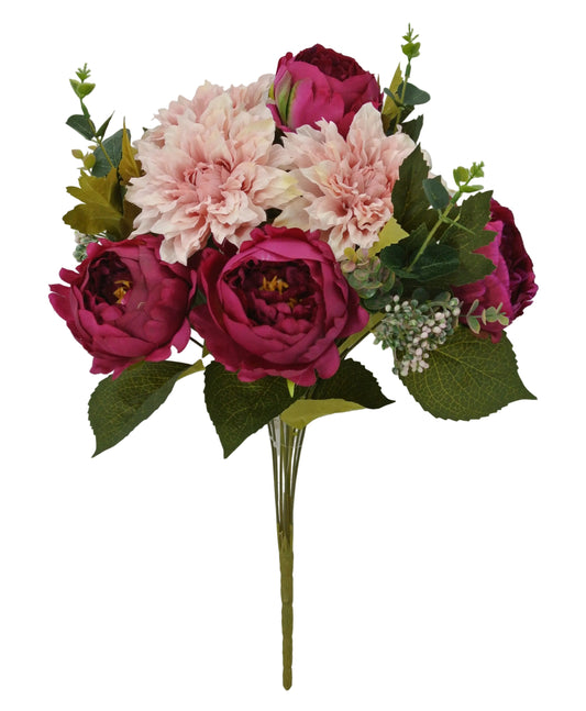 84702-PKFU | 20" | PEONY DAHLIA BUSH X10 |