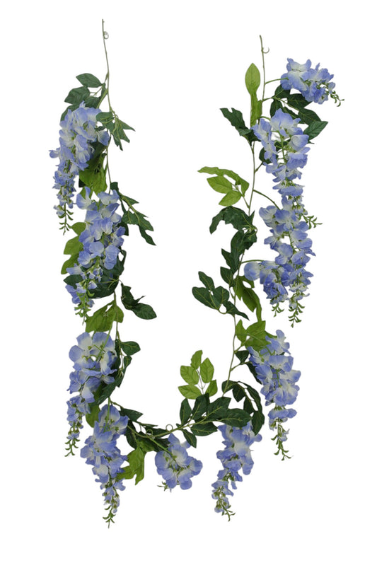 84820-BL | 6FT | WISTERIA GARLAND