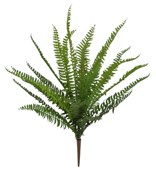 84822-UV | 22" | REAL TOUCH RUFFLE FERN - A&B Wholesale Market Inc