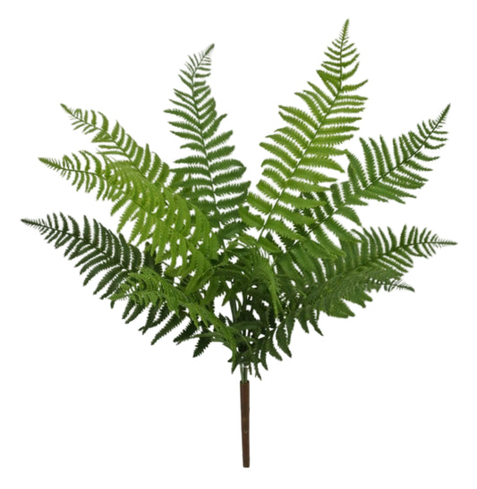 84824-UV | 26" | REAL TOUCH RUFFLE FERN - A&B Wholesale Market Inc