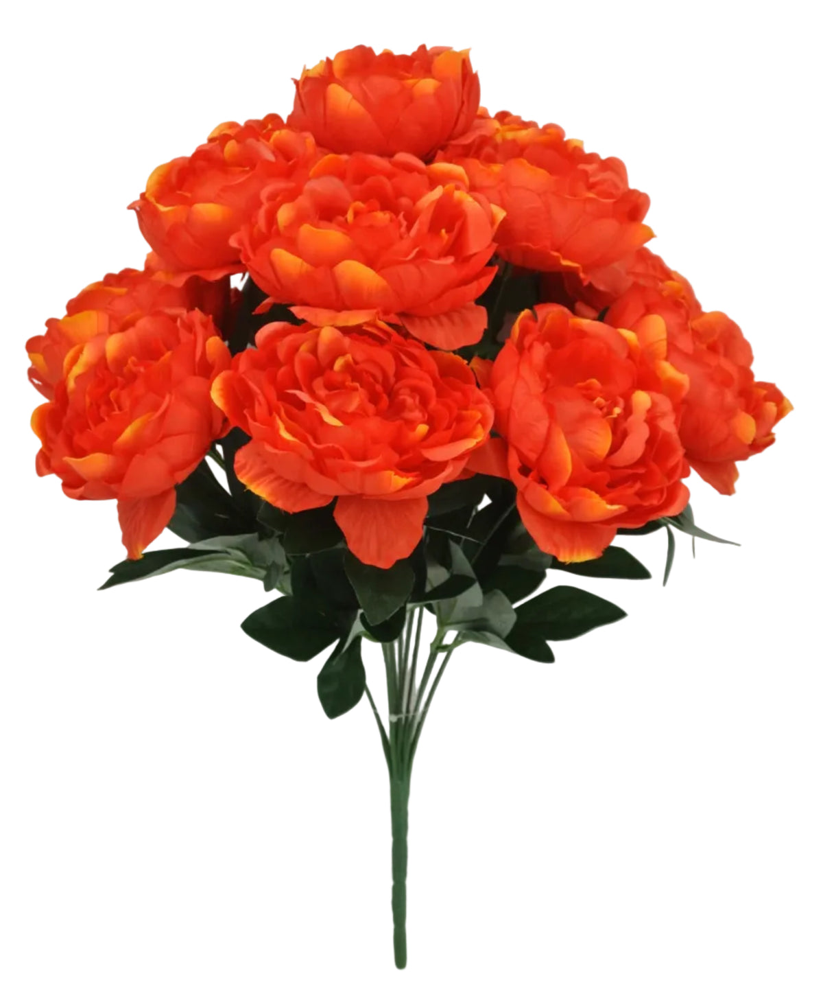 84859-OR | 20" | PEONY BUSH X12 | ORANGE