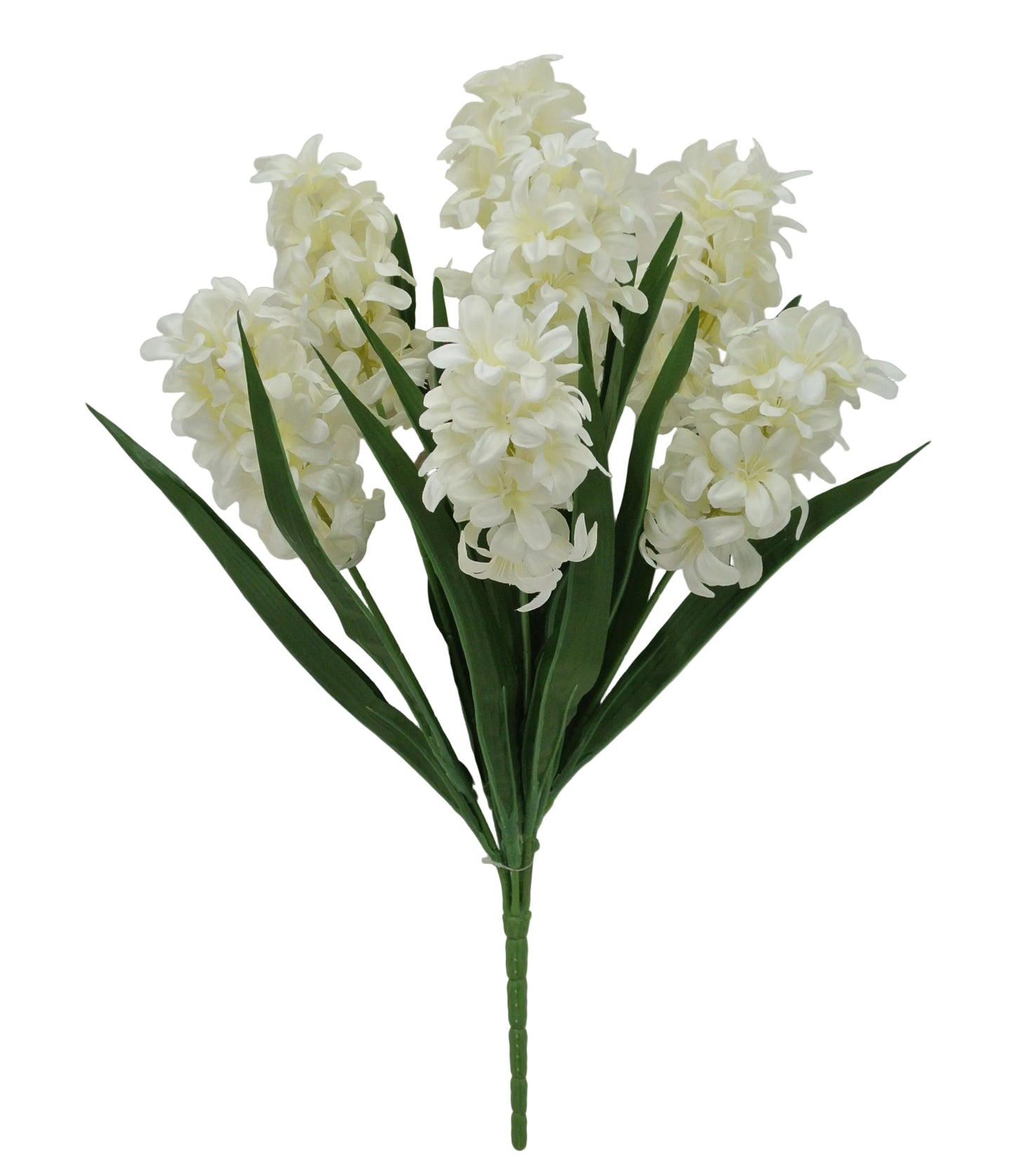 84889-CR | 21" | SATIN HYACINTH BUSH X7 |CREAM