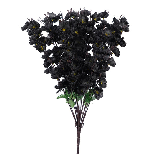 84890-BK | 25" | BLOSSOM BUSH X18 | BLACK