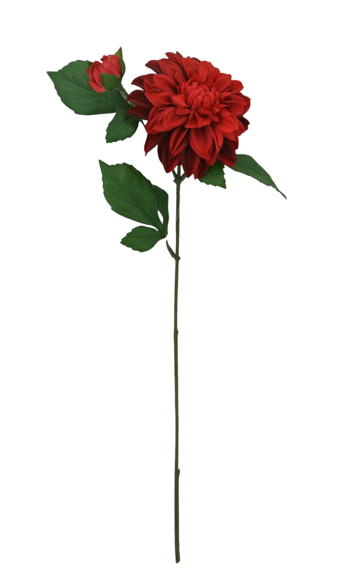 85055-RED | 24" | DAHLIA SPRAY X2 | RED