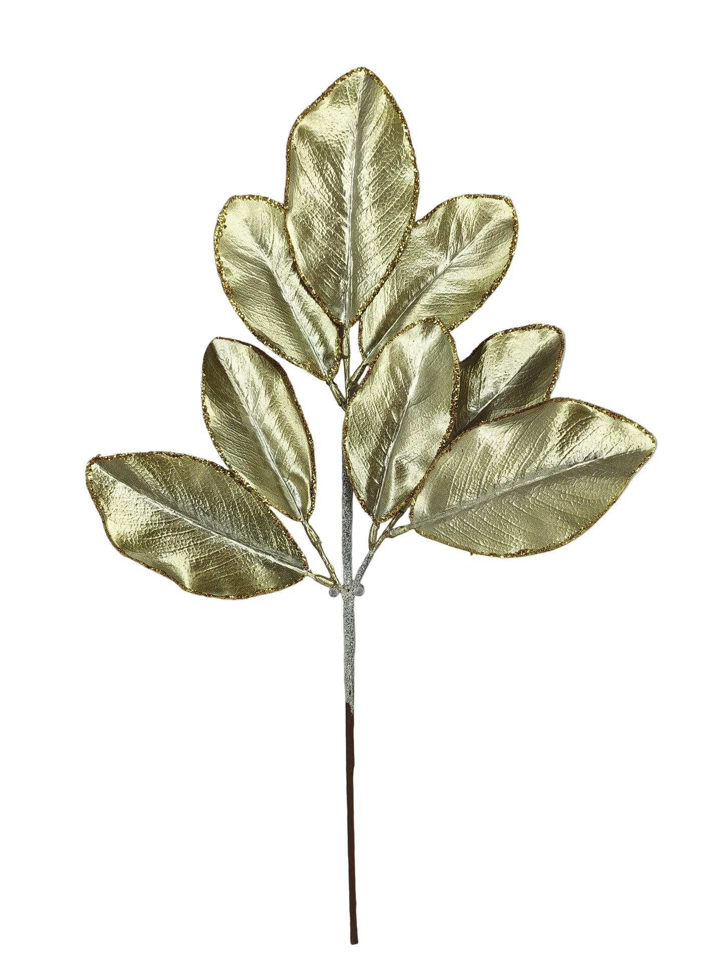 85103-GOLD | 24" | MAGNOLIA LEAF SPRAY X3 | GOLD