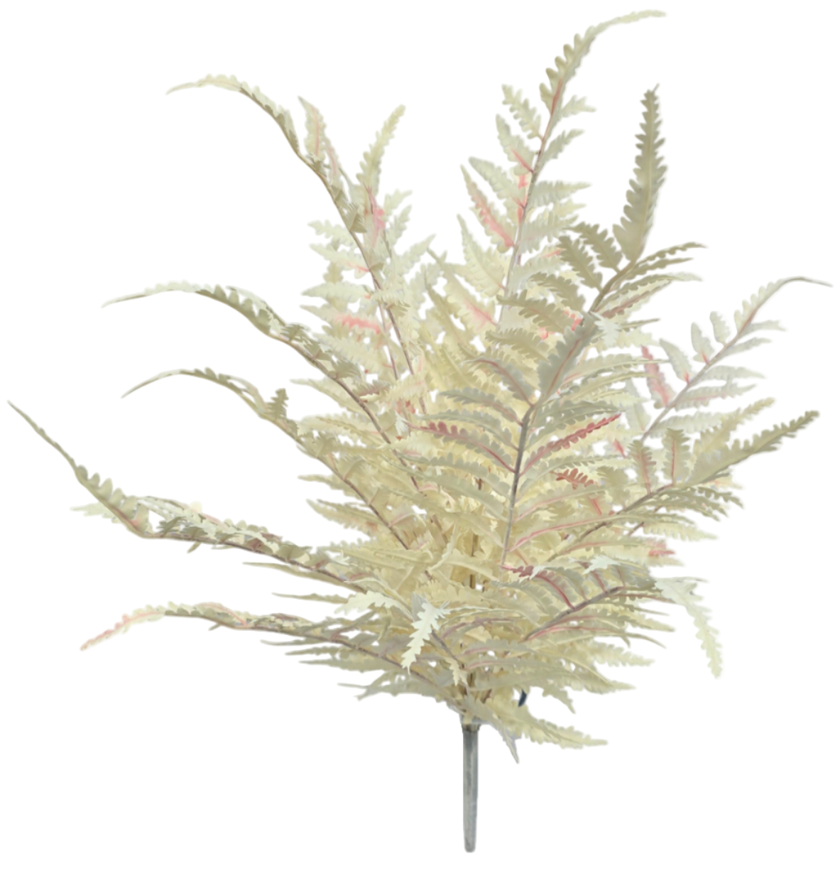 85360-UV-CR | 21" | FERN BUSH | CREAM