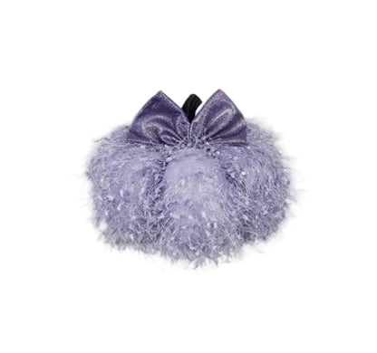 85366 | Fabric Colorful Fuzzy Medium Pumpkins | 2 Asst. Colors