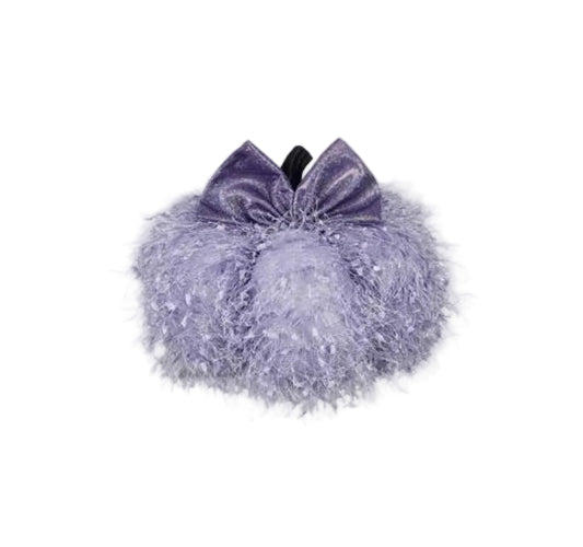 85366 | Fabric Colorful Fuzzy Medium Pumpkins | 2 Asst. Colors