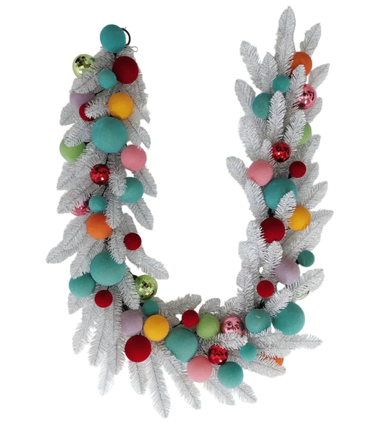 85397 | 6FT | PINE BALL GARLAND