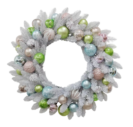 85402 | 30" | PINE BALL WREATH