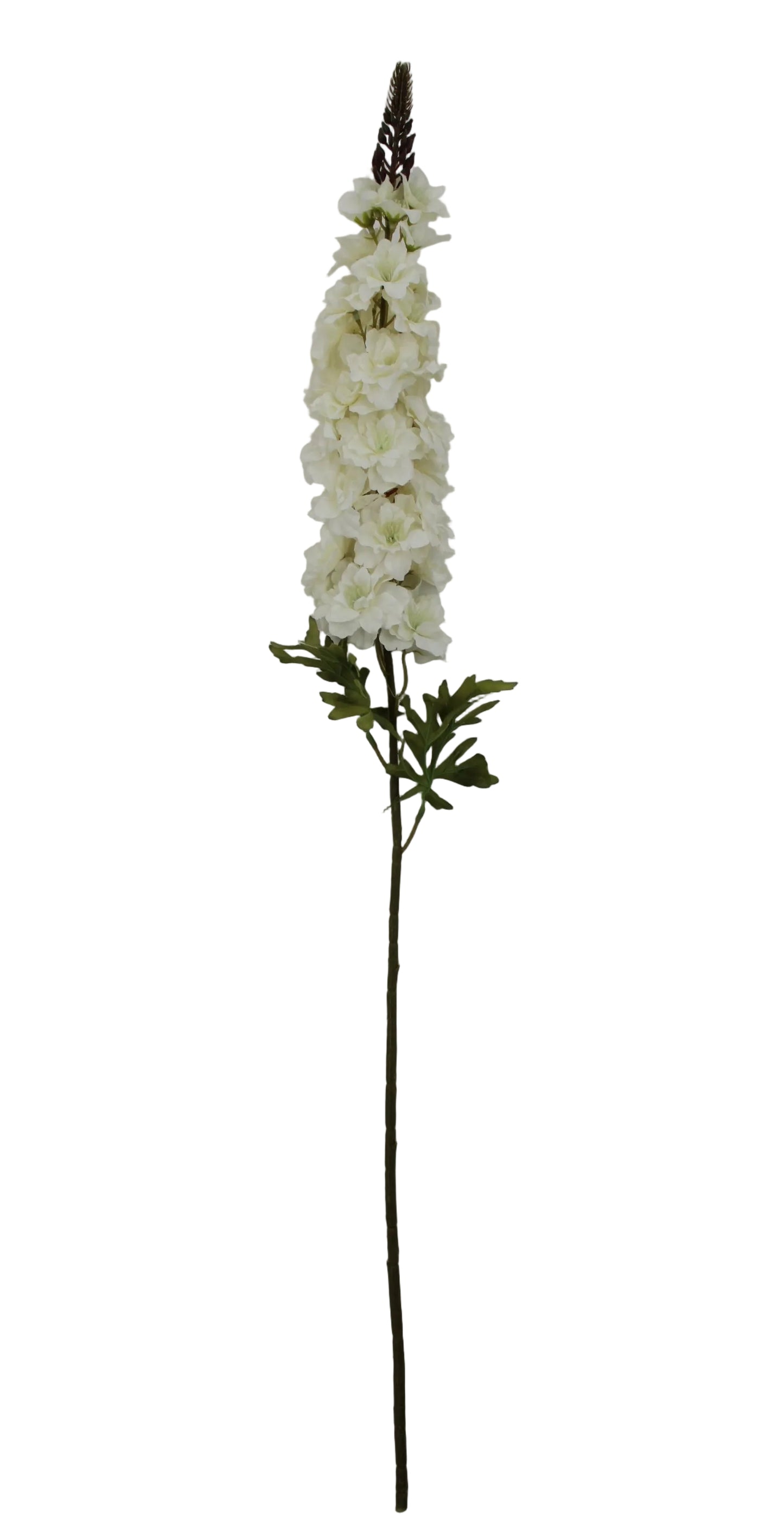 85468-CR | 41.5" | SINGLE DELPHINIUM | CREAM