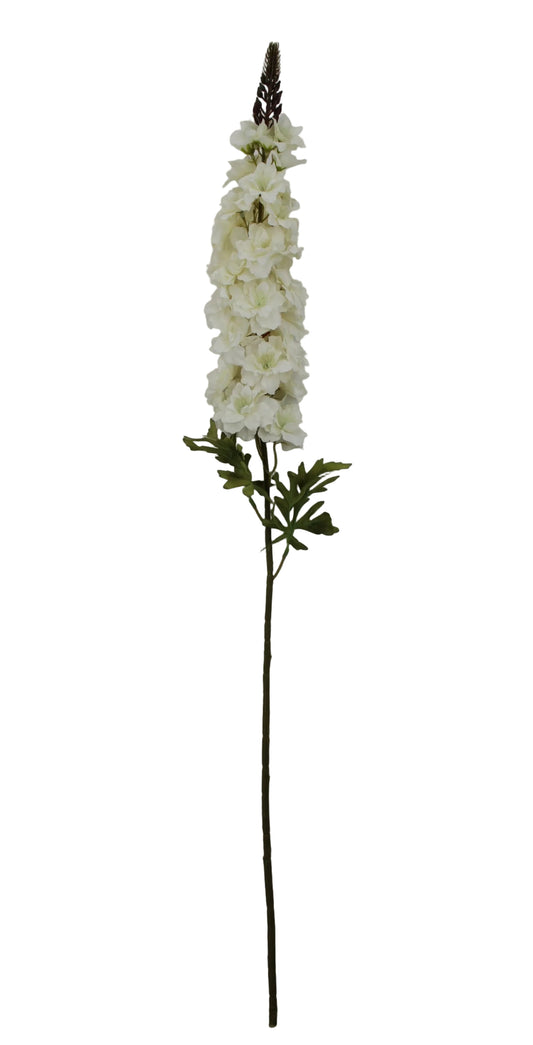 85468-CR | 41.5" | SINGLE DELPHINIUM | CREAM