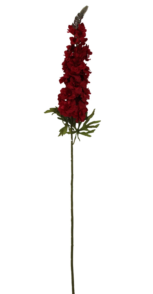 85468-RD | 41.5" | SINGLE DELPHINIUM | RED