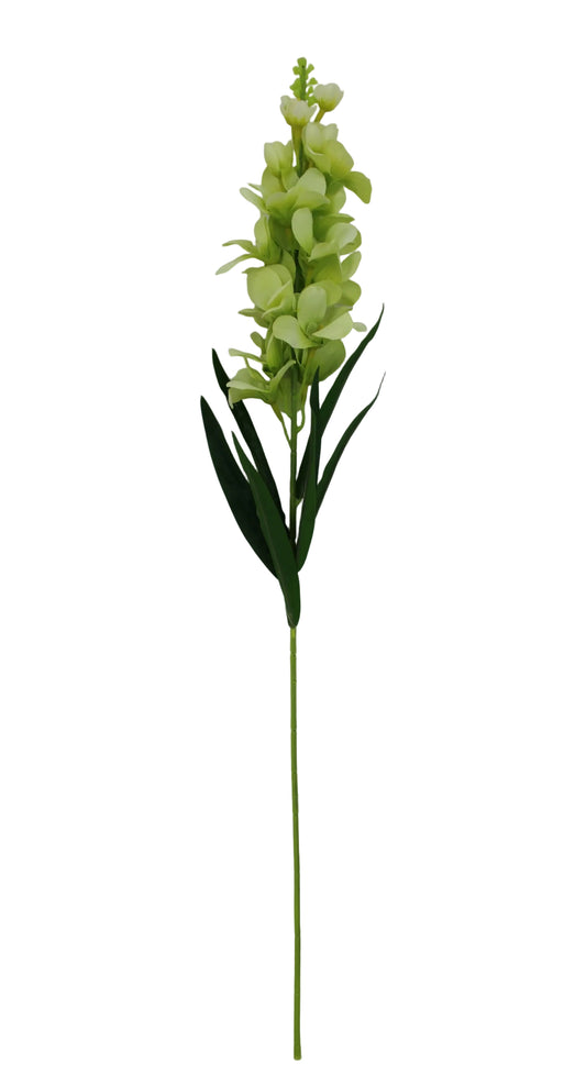 85471-GN | 35.5" | SINGLE DELPHINIUM | GREEN
