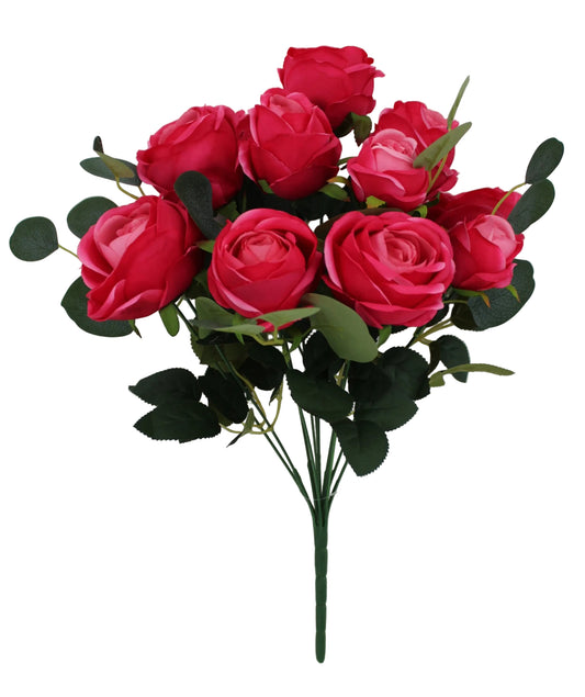85592-BTY | 19" | ROSE BUSH X12 | BEAUTY
