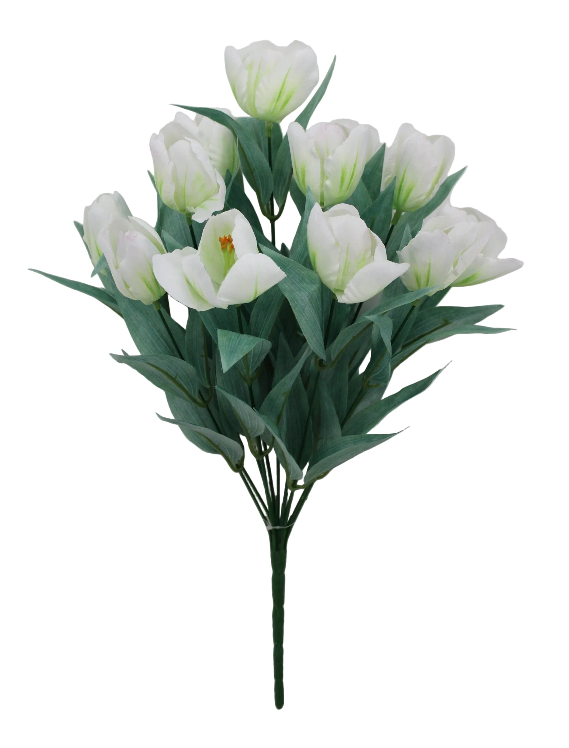 85604-CR | 19" | Tulip Bush x12 | Cream - A&B Wholesale Market Inc