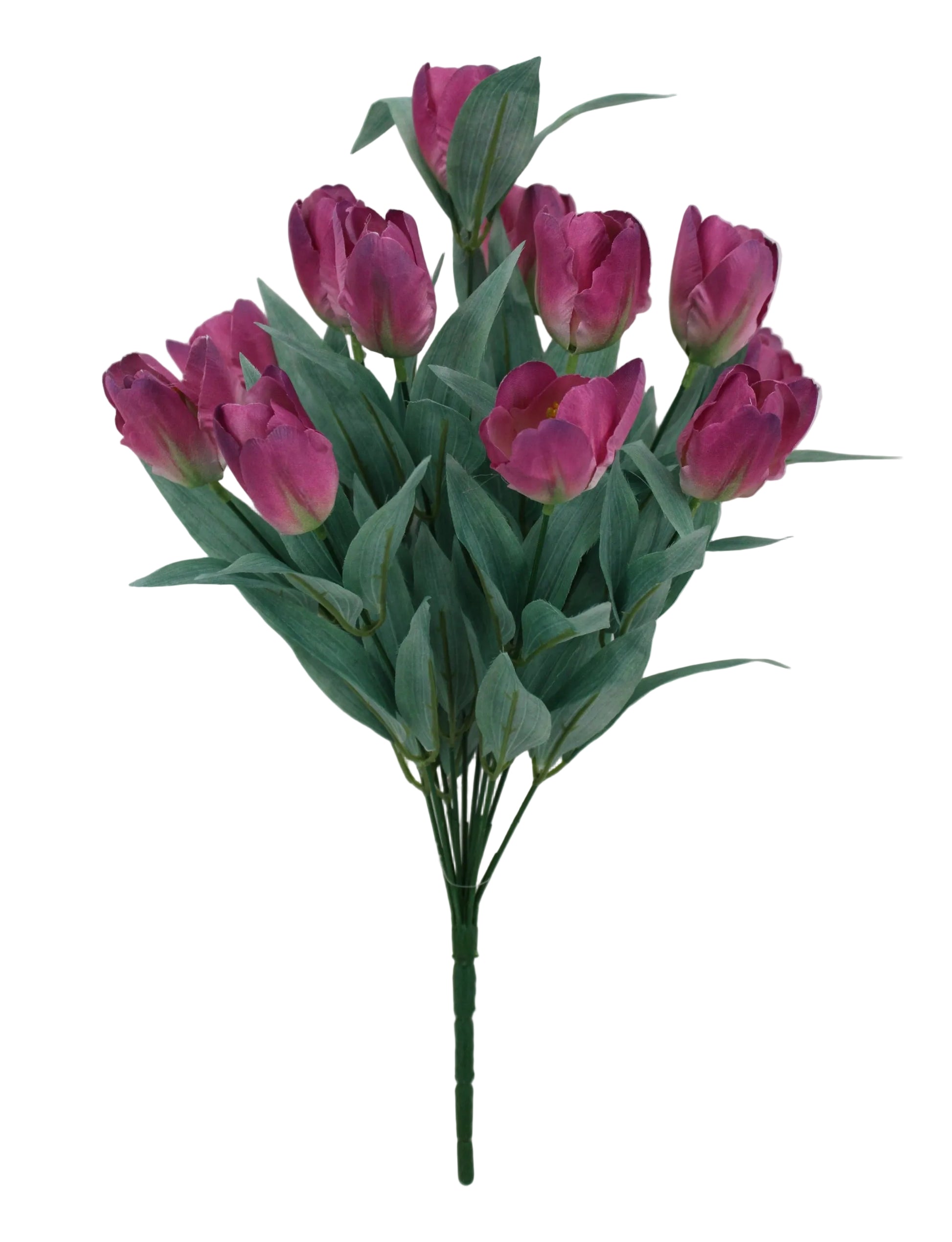 85604-FU | 19" | Tulip Bush x12 | Fuchsia - A&B Wholesale Market Inc