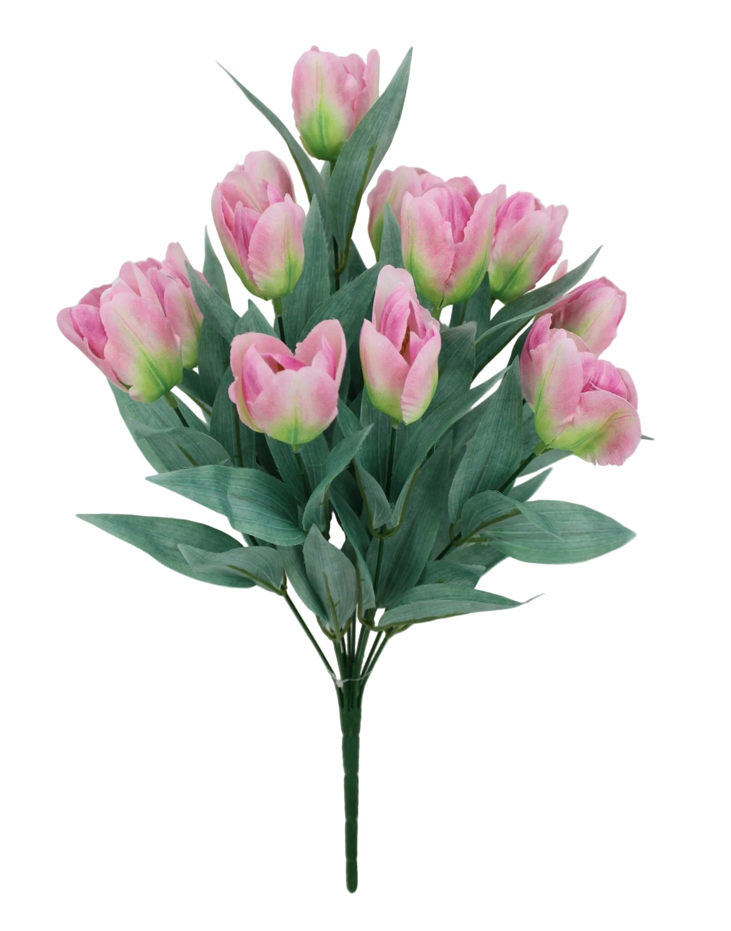 85604-PK | 19" | Tulip Bush x12 | Pink - A&B Wholesale Market Inc