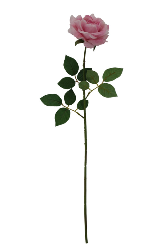 85708-PK | 27.5" | SOFT TOUCH ROSE STEM | PINK