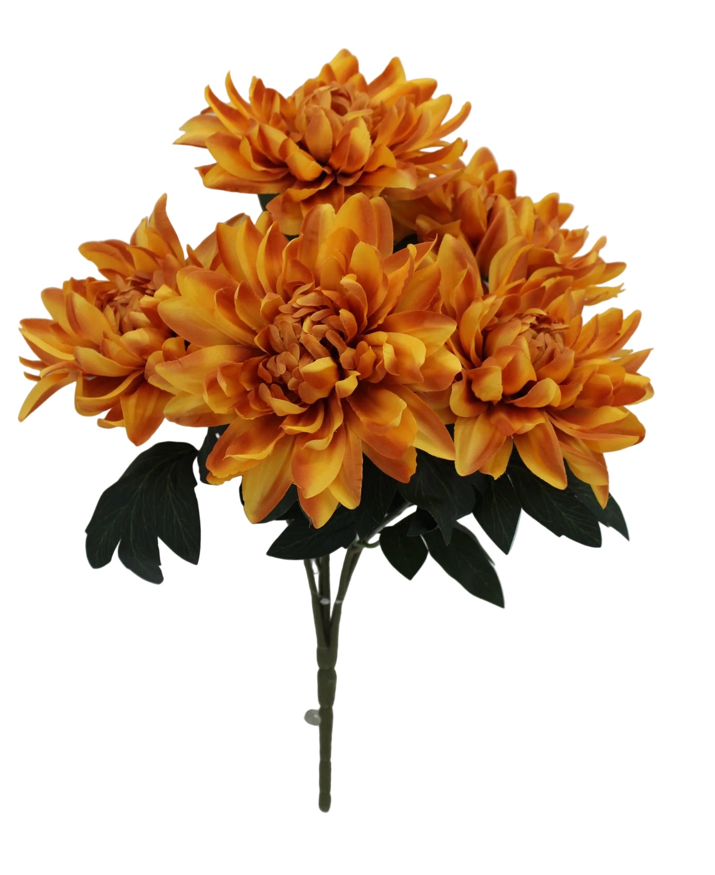 85746-YEL | 18" | DAHLIA BUSH X5 | YELLOW