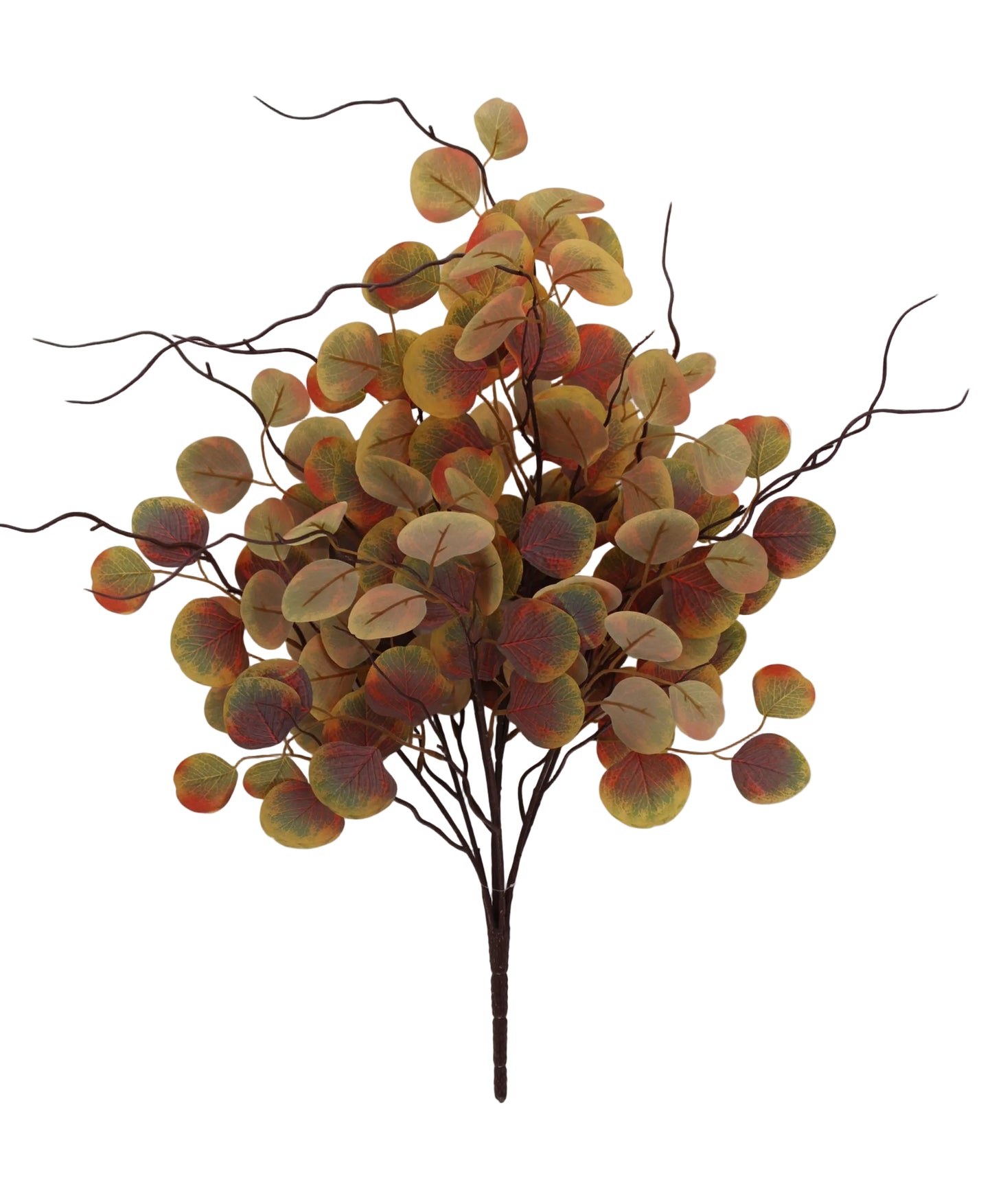85750-GNOR | 30" | EUCALYPTUS BUSH X9 | GREEN/ORANGE