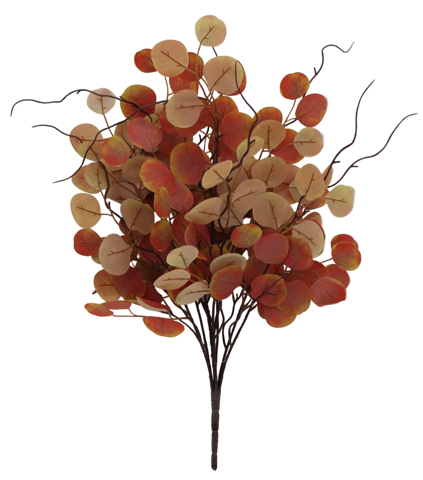 85750-OR | 30" | EUCALYPTUS BUSH X9 | ORANGE