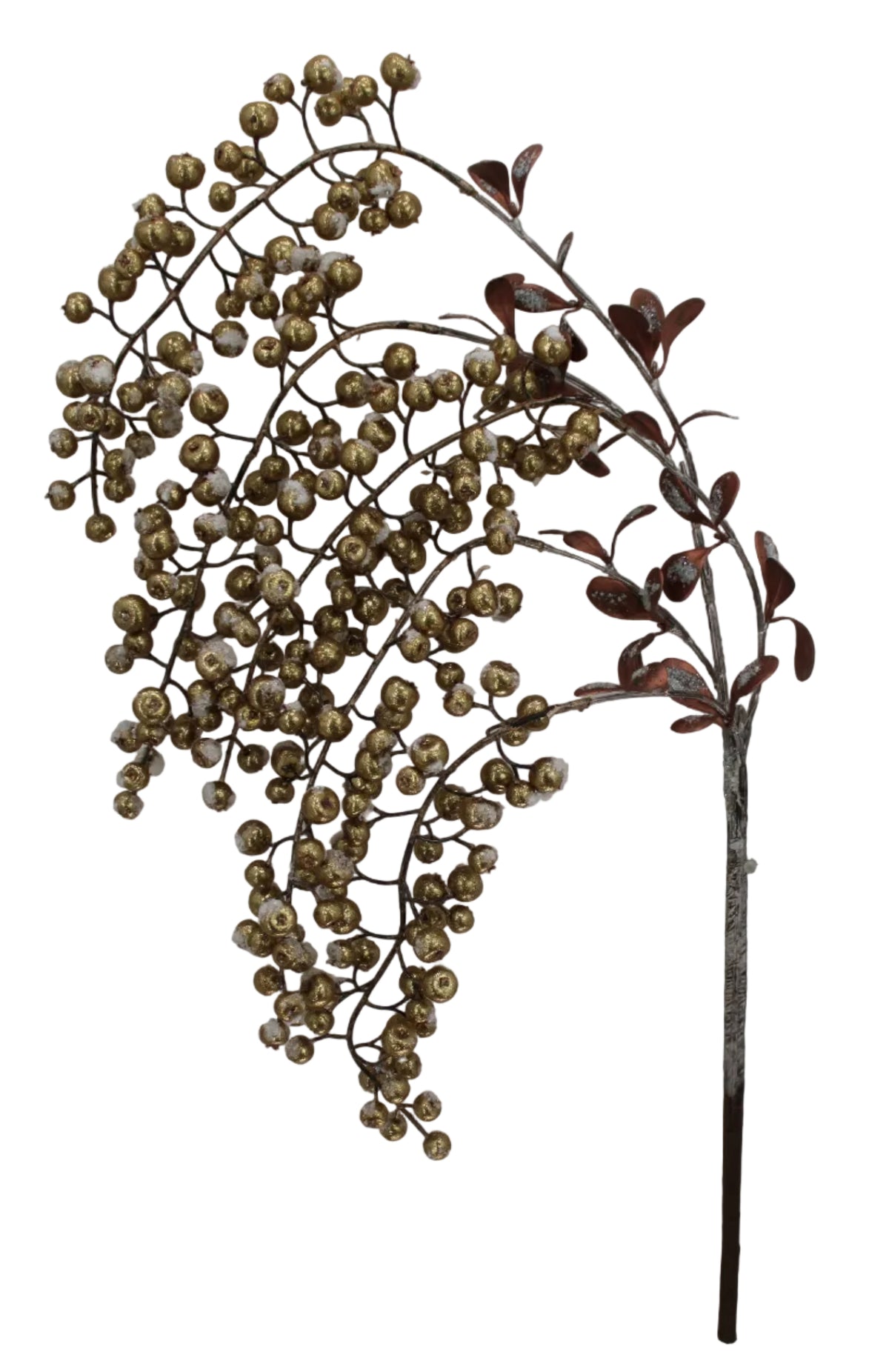 85762-GOLD | 39" | MINI CRABAPPLE SPRAY | GOLD