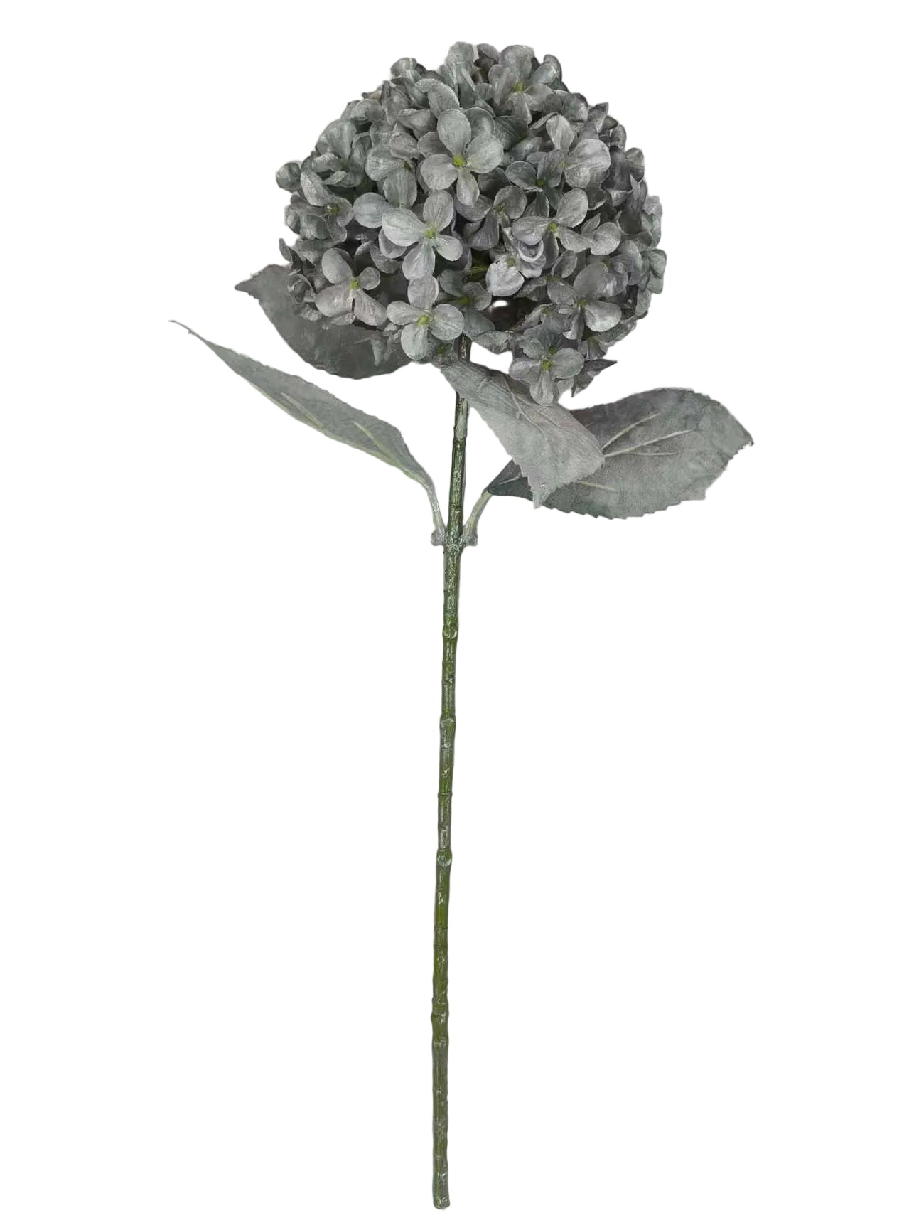 85984-SILVER | 27" | SINGLE HYDRANGEA SPRAY | SILVER