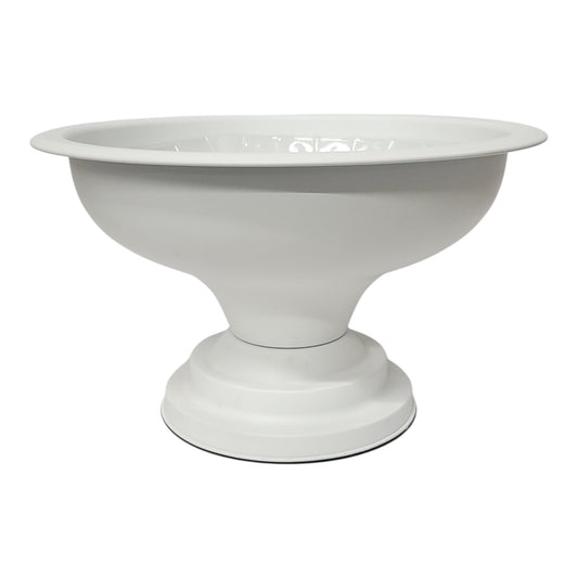 8871WH | Large Metal Urn | White