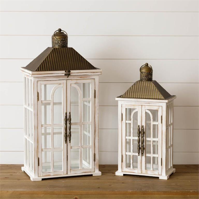 8LN709 Double Door Lanterns S2 - A&B Wholesale Market Inc