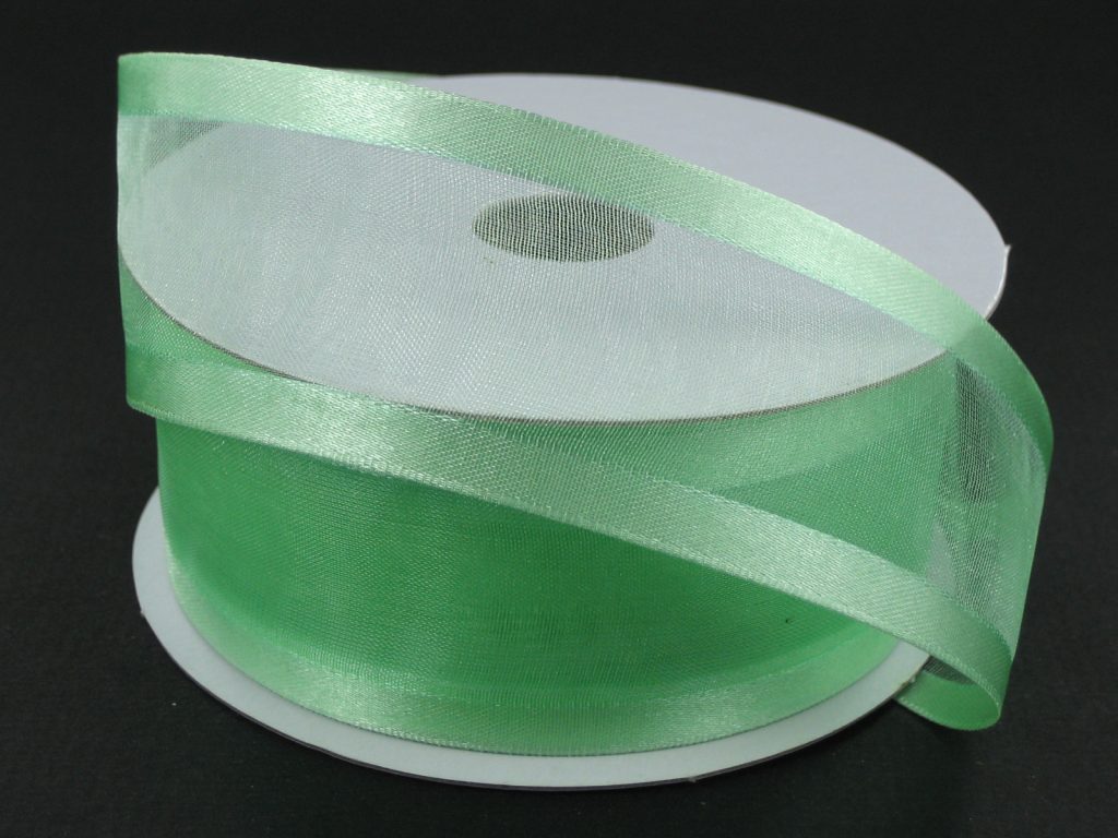 900809-06A Satin Edge Sheer Mint Green - A&B Wholesale Market Inc