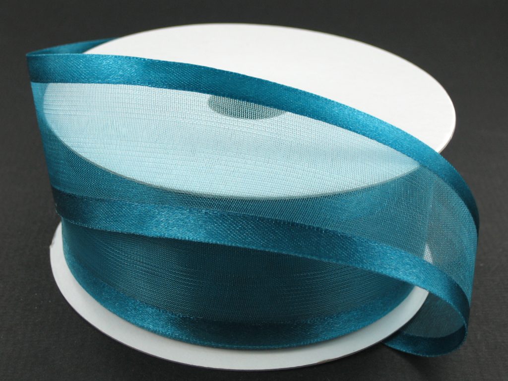 900809-33A | 1.5" | TEAL | SATIN EDGE SHEER | 100Y