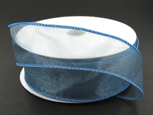903409-05 | WIRED SHEER | WILLIAMSBURG BLUE | 25YDS - A&B Wholesale Market Inc