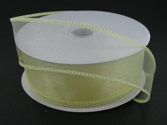 903409-18 | 1.5" | WIRED SHEER | IVORY | 25YDS