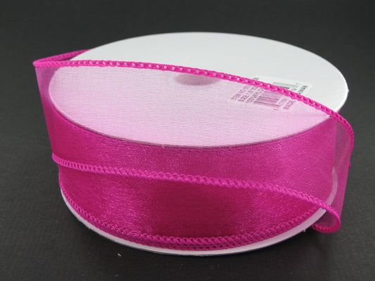 903409-28 | 1.5" | WIRED SHEER | FUCHSIA | 25YD