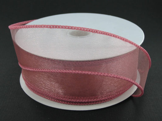 903409-34 | 1.5" | WIRED SHEER | DK. MAUVE | 25YDS